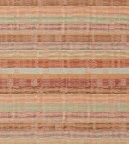 Mira Fabric by Harlequin Clementine/Rust/Aqua