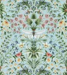 Mirabell Wallpaper by Clarke & Clarke Seaglass