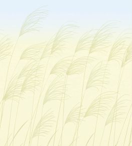 Miscanthus Mural by Harlequin Buttermilk/Sky