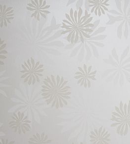Fleur Wallpaper by MissPrint White with Stone