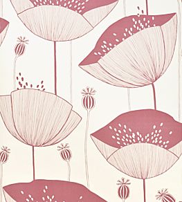 Poppy Wallpaper by MissPrint Blush