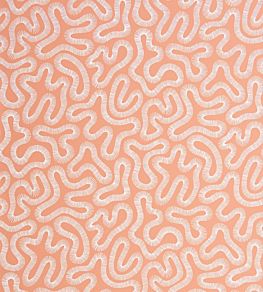 Coral Wallpaper by MissPrint Peach Blush