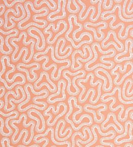 Coral Wallpaper by MissPrint Peach Blush