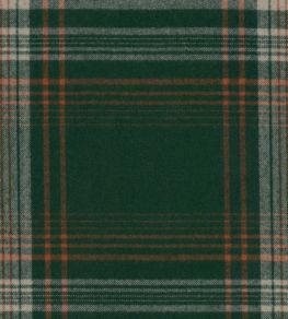 Monterey Plaid Fabric by MINDTHEGAP Green Yellow