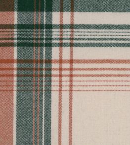 Monterey Plaid Fabric by MINDTHEGAP Taupe Green