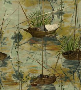 Moored Boats Wallpaper by MINDTHEGAP Green Bay