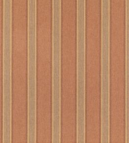 Moray Stripe Fabric by Mulberry Home Rose/Sand