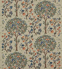Kelmscott Tree Fabric by Morris & Co Russet/Forest