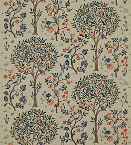 Kelmscott Tree Fabric by Morris & Co Russet/Forest