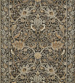 Bullerswood Fabric by Morris & Co Charcoal/Mustard