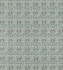 Little Chintz Fabric by Morris & Co Blue/Fennel