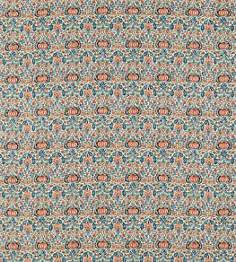 Little Chintz Fabric by Morris & Co Teal/Saffron