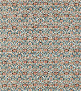 Little Chintz Fabric by Morris & Co Teal/Saffron