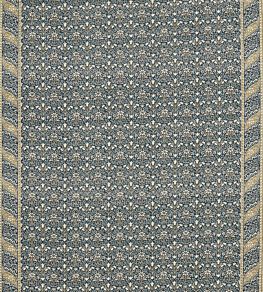 Morris Bellflowers Fabric by Morris & Co Indigo/Sage