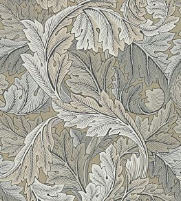 Acanthus Wallpaper by Morris & Co Manilla/Stone