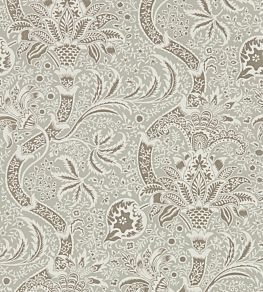 Indian Wallpaper by Morris & Co Grey/Pewter