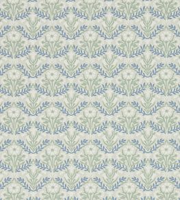 Morris Bellflowers Wallpaper by Morris & Co Grey/Fennel