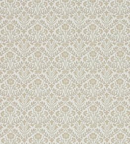 Morris Bellflowers Wallpaper by Morris & Co Linen/Cream