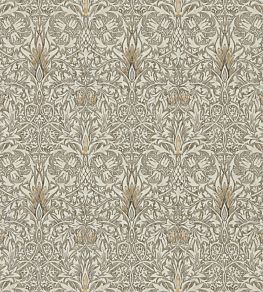 Snakeshead Wallpaper by Morris & Co Stone/Cream