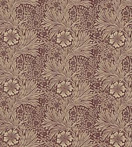 Marigold Fabric by Morris & co Brick/Manilla