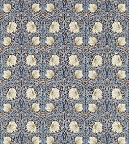 Pimpernel Fabric by Morris & Co Indigo/Hemp