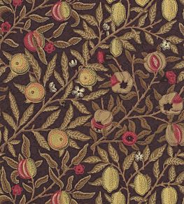 Fruit Wallpaper by Morris & Co Wine/Manilla