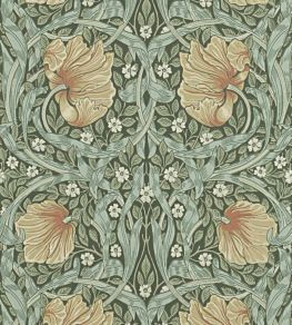 Pimpernel Wallpaper by Morris & Co Bayleaf/Manilla