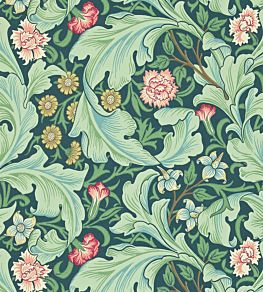 Leicester Wallpaper by Morris & Co Woad/Sage