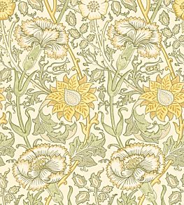 Pink & Rose Wallpaper by Morris & Co Cowslip/Fennel