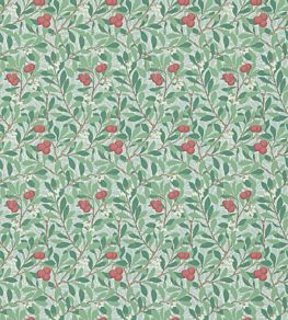 Arbutus Wallpaper by Morris & Co Thyme/Coral