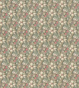 Golden Lily Minor Fabric by Morris & Co Artichoke/Vanilla