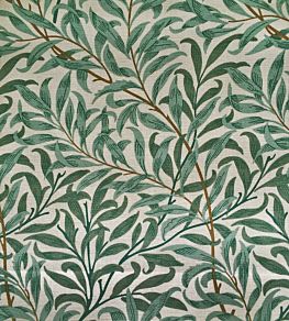 Willow Bough Fabric by Morris & Co Cream/Green