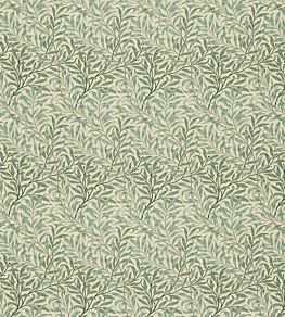 Willow Boughs Fabric by Morris & Co Cream/Pale Green