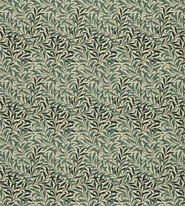 Willow Boughs Fabric by Morris & Co Taupe/Green