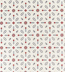 Brophy Embroidery Fabric by Morris & Co Indigo
