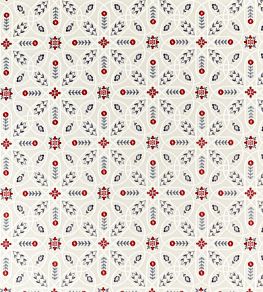 Brophy Embroidery Fabric by Morris & Co Indigo