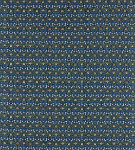 Eye Bright Fabric by Morris & Co Indigo