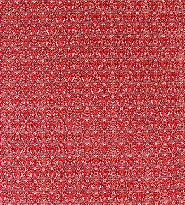 Eye Bright Fabric by Morris & Co Red