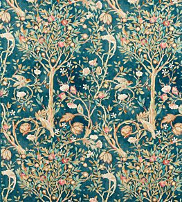 Melsetter Fabric by Morris & Co Indigo