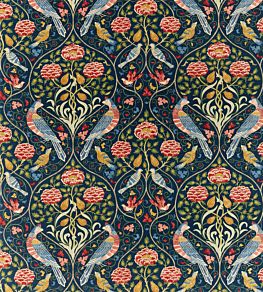 Seasons By May Fabric by Morris & Co Indigo