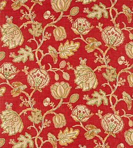 Theodosia Fabric by Morris & Co Red