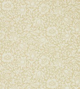 Mallow Wallpaper by Morris & Co Soft Gold