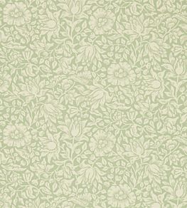 Mallow Wallpaper by Morris & Co Apple Green