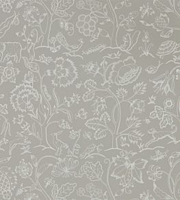 Middlemore Wallpaper by Morris & Co Linen Chalk