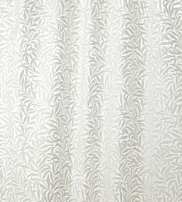 Pure Willow Bough Embroidery Fabric by Morris & Co Paper White