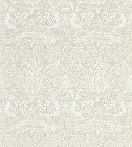Pure Dove & Rose Wallpaper by Morris & Co White Clover