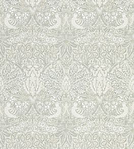 Pure Dove & Rose Wallpaper by Morris & Co Grey Blue