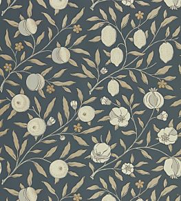 Pure Fruit Wallpaper by Morris & Co Black Ink