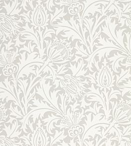 Pure Thistle Wallpaper by Morris & Co Pebble