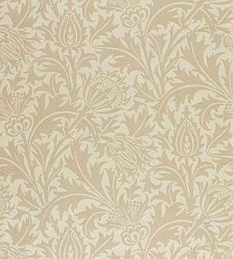 Pure Thistle Wallpaper by Morris & Co Linen